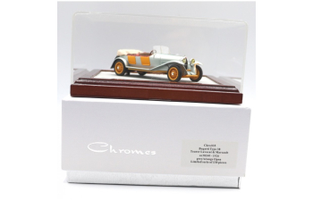 Bugatti Type 38 Tourer Lavocat & Marsault sn38240 Open (1926), Grey/Orange