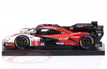 PORSCHE 963 №5 6th 24h LeMans Matt Campbell, Michael Christensen, Frédéric Makowiecki (2024)