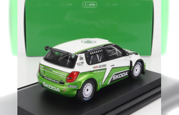 SKODA Fabia Ii Fl S2000 №0 Skoda Motorsport Design Rally (2012), Green White Black