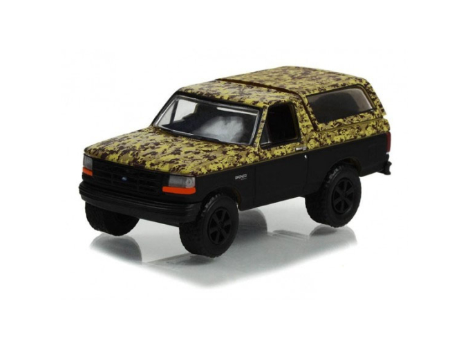 FORD Bronco 4х4 (1996) Custom Matte Black and Camouflage