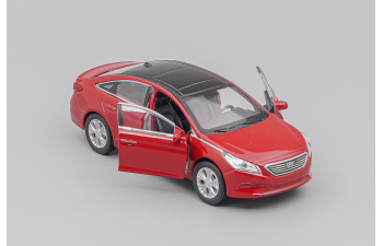 HYUNDAI Sonata, red