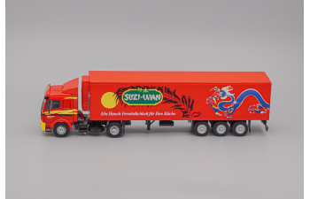 MERCEDES-BENZ SK 1844 Tautliner Suzi-Wan, red
