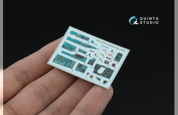 3D Декаль интерьера кабины МиГ-21МФ (Московского завода) (Eduard) (с 3D-печатными деталями)