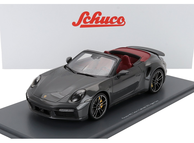 PORSCHE 911 992 Turbo S Cabriolet Open (2022), Grey