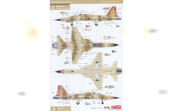 Сборная модель F-5N/E Tiger II US NAVY VFC-111