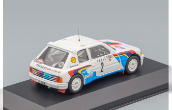 PEUGEOT 205 Turbo 16 #2 Winner Rally Monte Carlo 1986 A.VATANEN-T.HARYMAN 