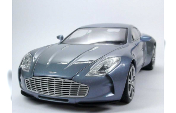 ASTON MARTIN One-77 (2009), blue grey-metallic