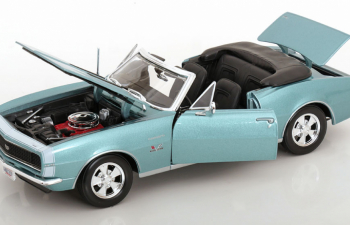 CHEVROLET Camaro SS 396 Convertible (1967), синий