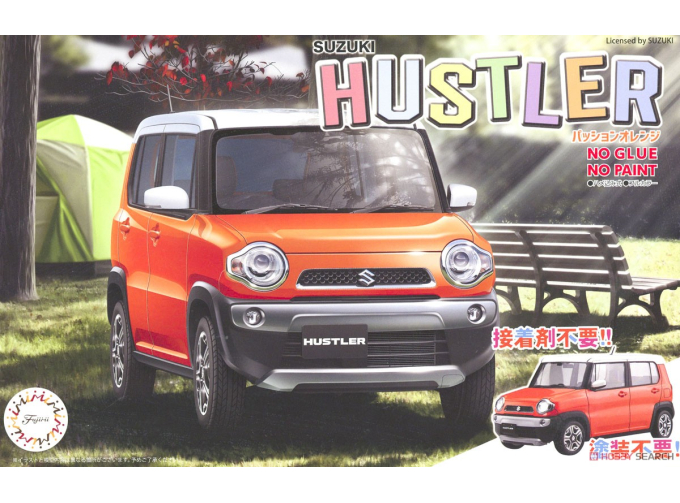 Сборная модель Suzuki Hustler (Passion Orange)