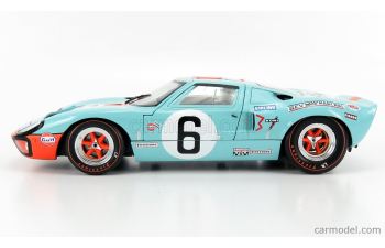 FORD GT40 4.9L V8 Team JW Automotive engineering №6 Winner 24h Le Mans Jacky Ickx - Jackie Oliver (1969)