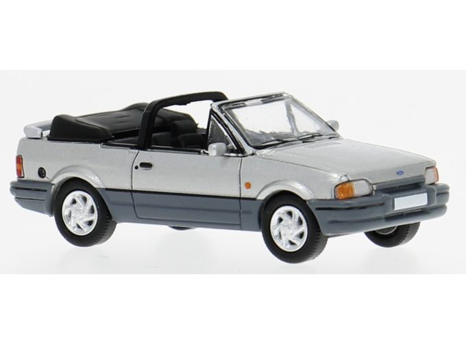 FORD Escort MK IV Cabriolet (1986), silver / dark grey