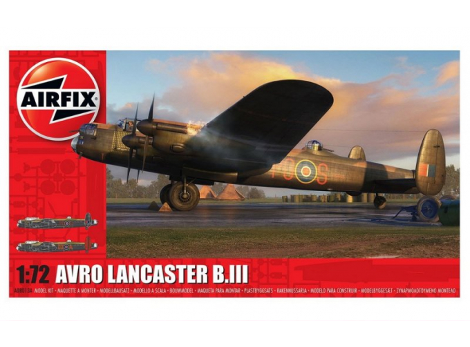 Сборная модель Самолет Avro Lancaster B.III