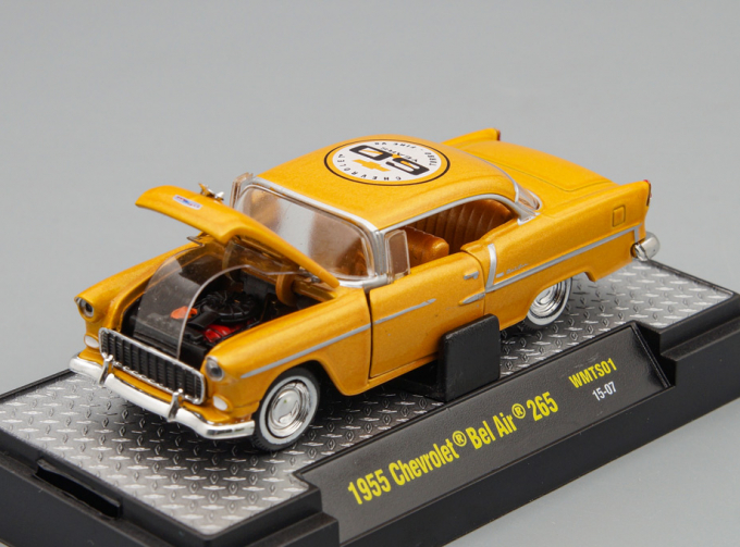 CHEVROLET Bel Air 265 1955, yellow