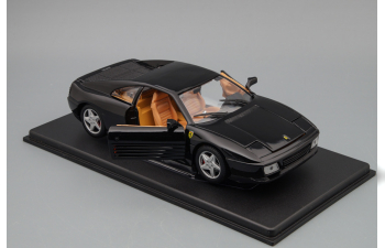 FERRARI 348tb 1989 - Con Vetrina - With Showcase, black