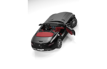 MERCEDES-BENZ SLS AMG R197 (2011), black obsidian