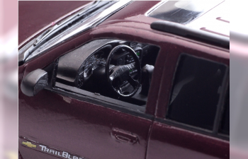 CHEVROLET TrailBlazer GMT360 (2006), dark red metallic