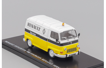 RENAULT Estafette 800 Restylee Fourgon Renault Service (1973), white / yellow