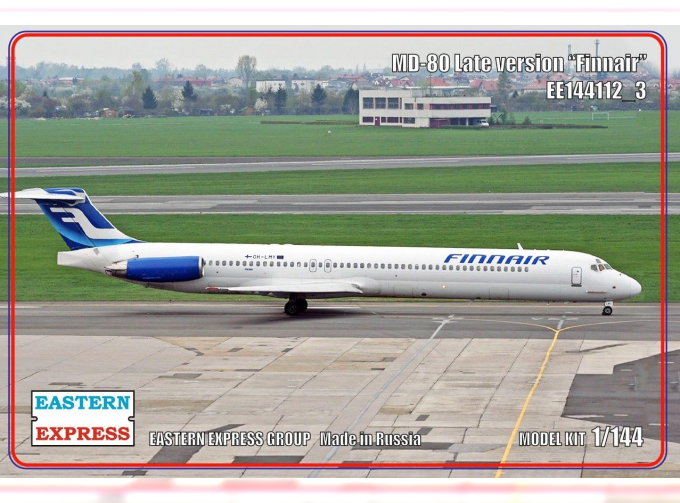 Сборная модель Авиалайнер MD-80 поздний Finnair (Limited Edision)