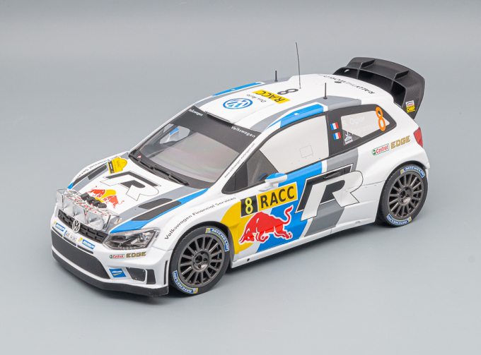 VOLKSWAGEN Polo R WRC #8 Ogier/Ingrassia Rally Catalunya (с люстрой) Чемпион мира 2013