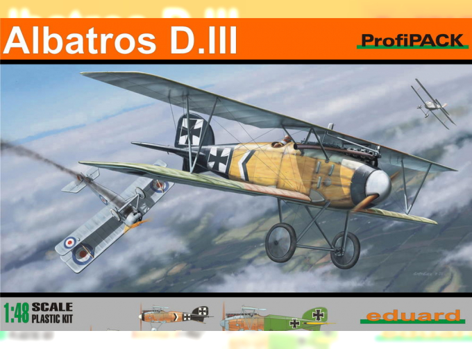 Сборная модель Истребитель Albatros D.III