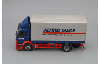 MERCEDES-BENZ Atego SKN-R Spedition Talke, blue / silver / red