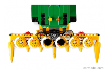 JOHN DEERE Lego Technic - Mietitrebbia 9700 Forage Harvester 2018 - 559 Pezzi - 559 Pieces, Green Yellow