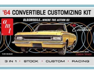 Сборная модель Olds Cutlass F-85 Convertible, plastic modelkit 1964