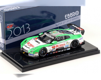 NISSAN GT-R Super GT500 №24 D'Station Advan GT-R LDF Yasuda/Kru (2013), green / white