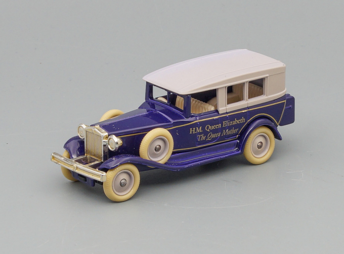 ROLLS-ROYCE Silver Ghost Saloon "To Mark The 90th Birthday of HM Queen Elizabeth The Queen Mother, blue