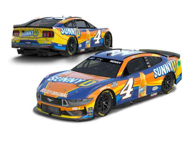 FORD Mustang #4 Josh Berry *Sunny D* orange/blue 2024