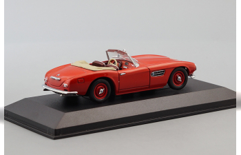 BMW 507 Cabrio, red