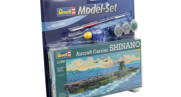 Сборная модель Авианосец Shinano (подарочный набор)