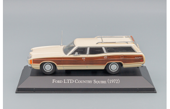 FORD LTD Country (1972), beige / brown