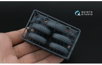 Комплект из 5 нагруженных шин для семейства Dodge WC (Звезда)