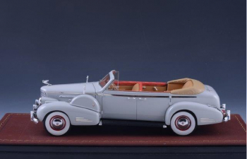 CADILLAC V16 Series 90 Fleetwood Sedan Convertible (открытый) 1938 Grey