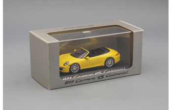 PORSCHE 911 (991) Carrera 4S Cabriolet (2013), yellow