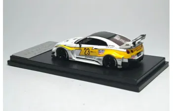 NISSAN LB GTR GT Flash Ver. 2, white/yellow