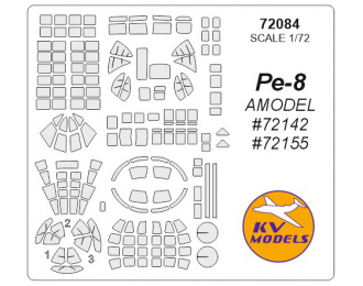 Пе-8 (AMODEL #72142, #72155)