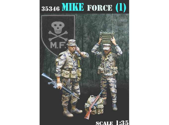 Фигурки командование мобильных ударных сил армии США (1) / MIKE Force (1)
