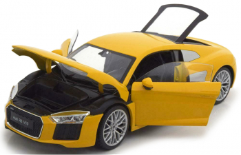 AUDI R8 V10 (2016), yellow