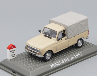 RENAULT 4 Pick-Up (1983), beige / grey