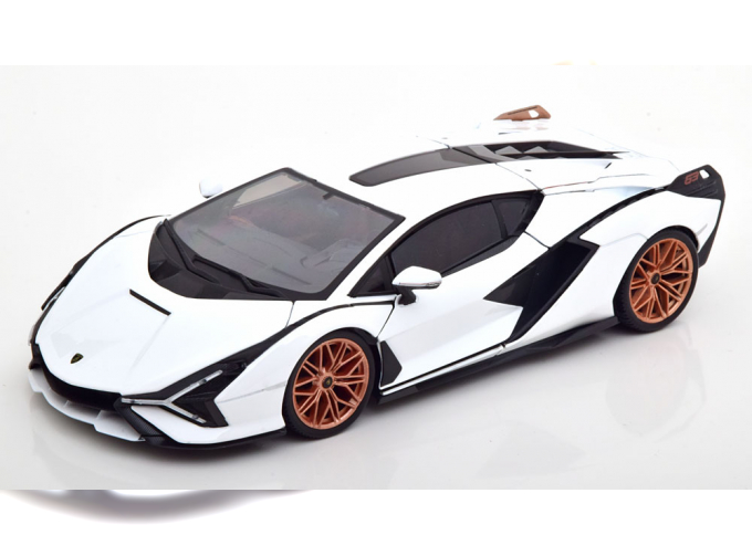 LAMBORGHINI Sian FKP 37 (2019), White/Black