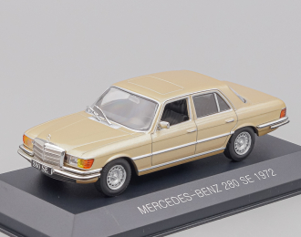 MERCEDES-BENZ 280 SE W116 (1972), gold