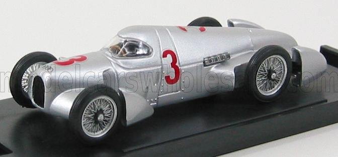 AUTO UNION Type B N 3 Rekordwagen Avus Rennen 1935 B.rosemeyer, Silver
