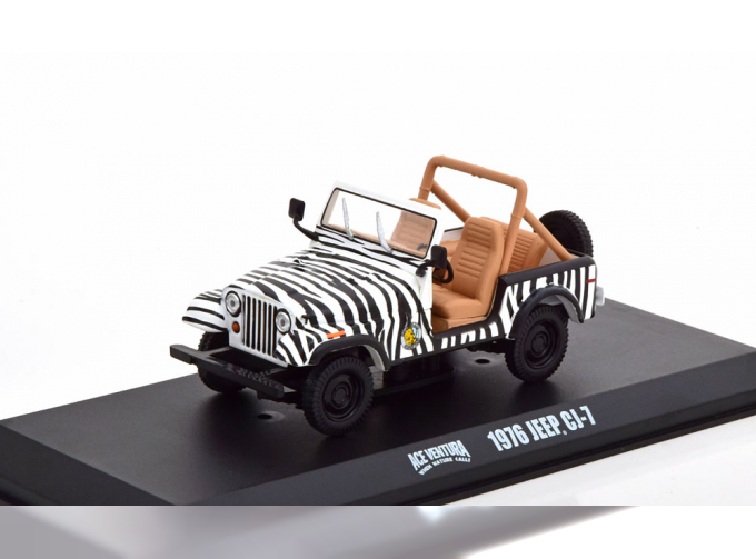 JEEP CJ-7 (1976), black/white