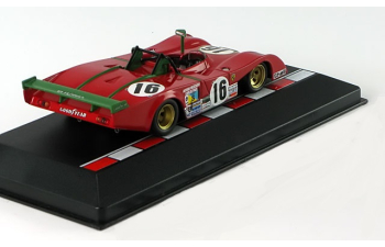 FERRARI 312 PB No 16 24h Le Mans, Merzario/Pace (1973)