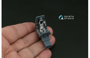 3D Декаль интерьера кабины Ка-50 (черные панели) (HobbyBoss/ARK) (с 3D-печатными деталями)