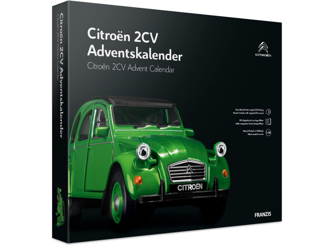 Сборная модель Citroen 2CV