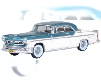 CHRYSLER New Yorker Deluxe Coupe St.Regis (1955), Jade Green/Platinum