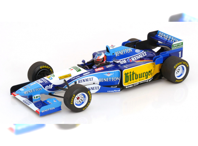 BENETTON Renault B195 Winner GP Europe World Champion, Schumacher (1995)